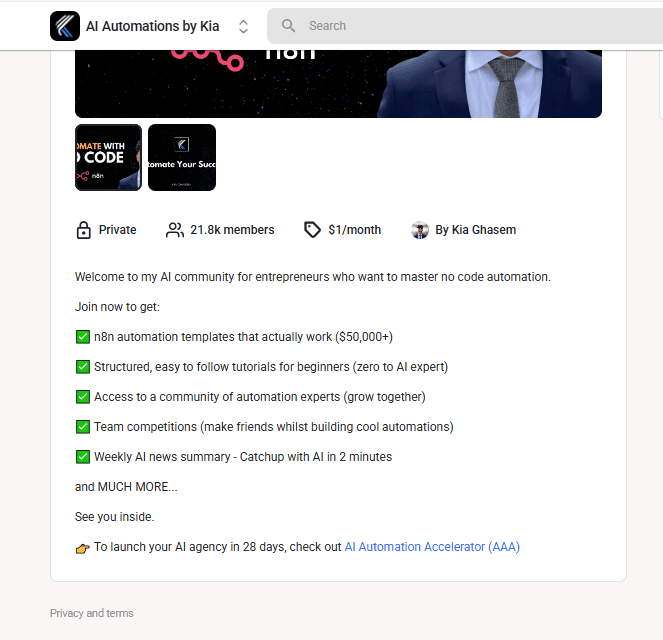 AI Automations by Kia
