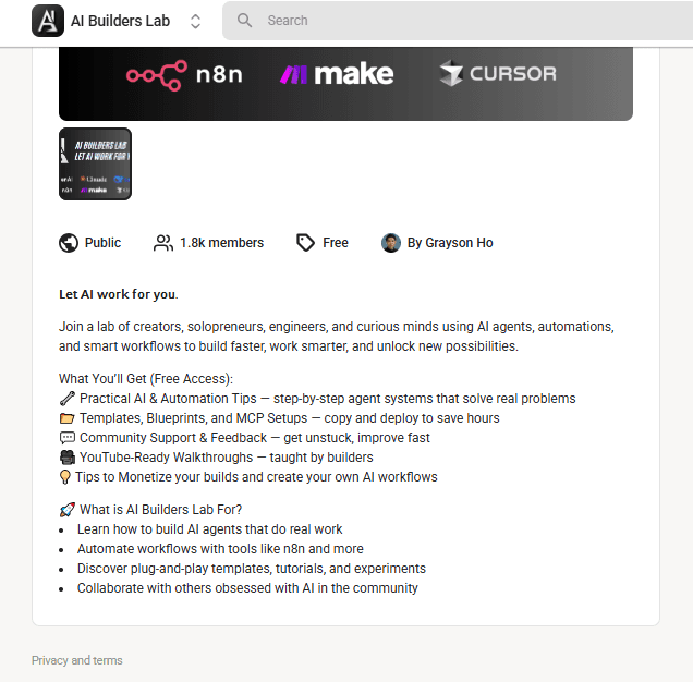AI Builders Lab