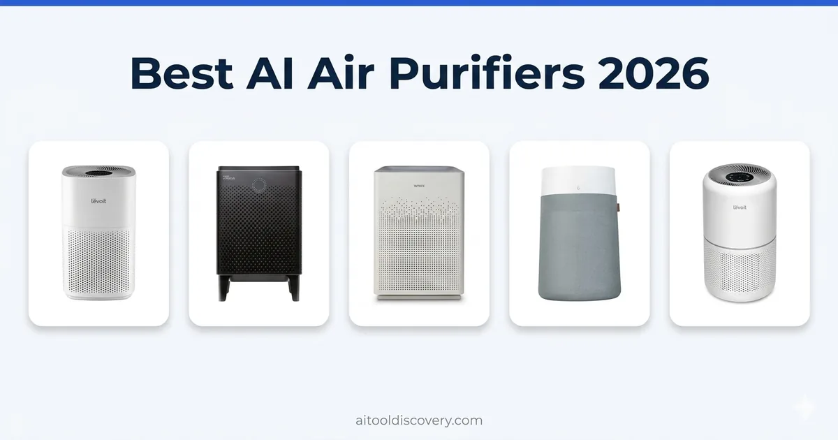 Best AI air purifier 2026 comparison: Levoit Core 600S, Coway Airmega 400S, Winix AM90, Blueair Blue Pure 311i Max